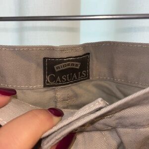 Vintage Riders By Lee Casual Khaki Pants